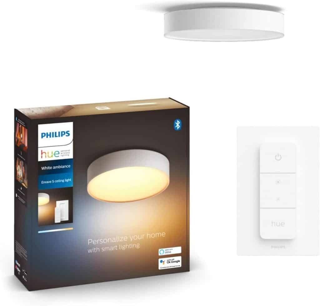 Test plafonnier philips hue enrave xl : lumineux et connecté