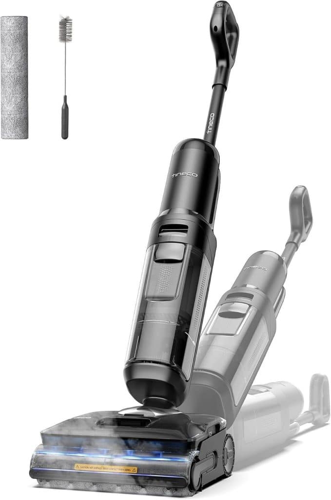 Test tineco floor one s7 : aspirateur balai à vapeur sans fil performants