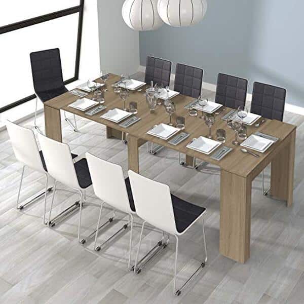 Découvrez notre test détaillé de la table console extensible Habitdesign en chêne canadien : design, qualité et praticité. Avis et conseils d'achat. 