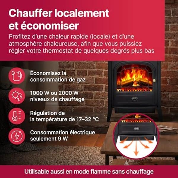 Découvrez notre test complet de la cheminée électrique Dimplex Optiflame Club 2kW : performances, design et efficacité énergétique pour votre intérieur.