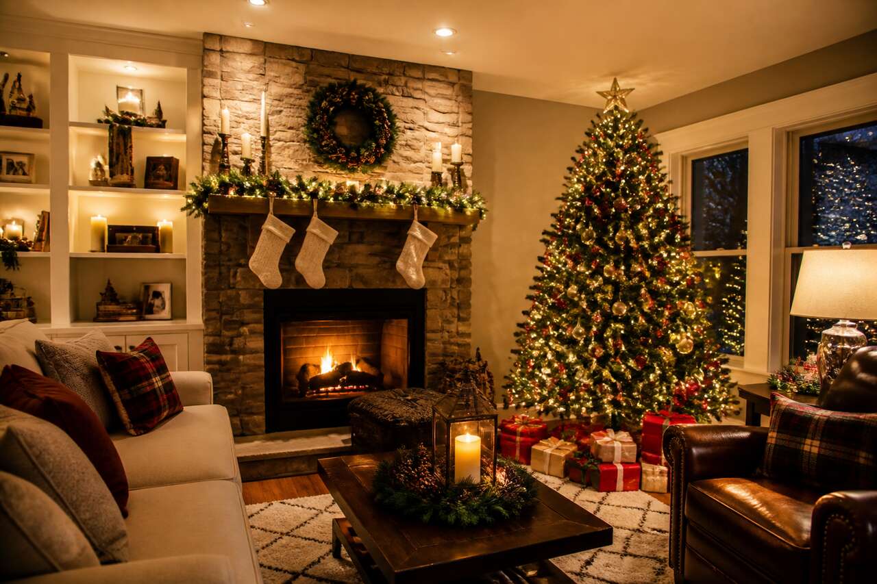 Créer la magie de Noël chez soi : conseils et astuces