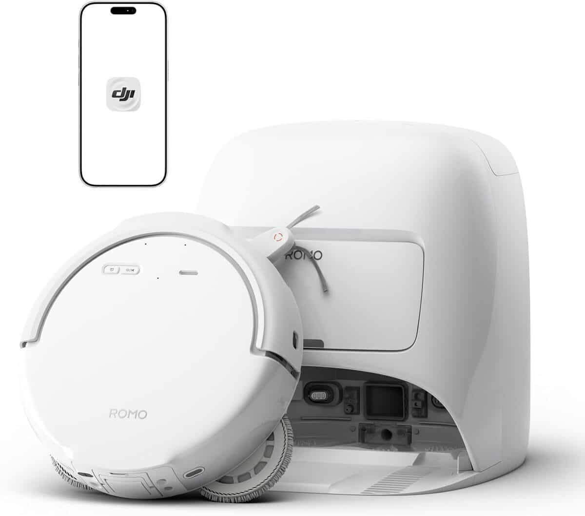 Test du robot aspirateur DJI ROMO S : puissance, autonomie et nettoyage optimal