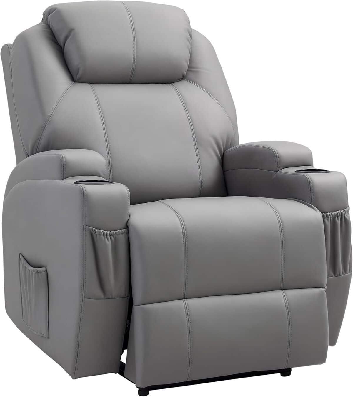 Test : fauteuil de massage inclinable HOMCOM, confort électrique pour votre salon