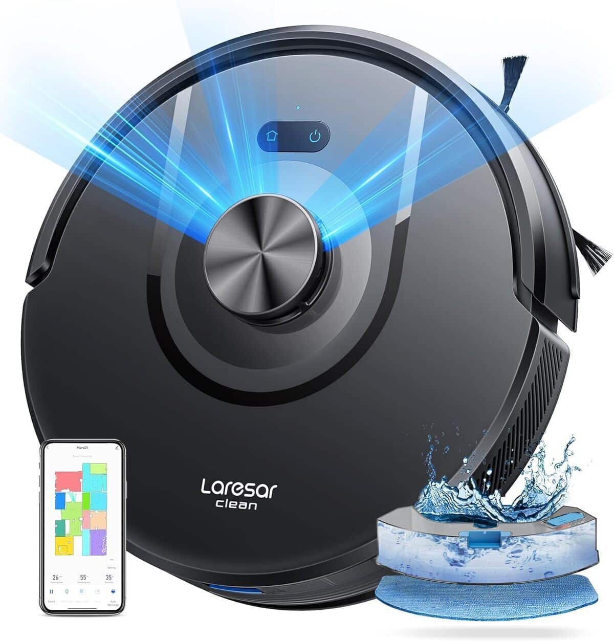 Test Laresar Mars01 : aspirateur robot 5000Pa ultra-performant